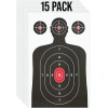 Unbranded 15 Pack Paper Shooting Target for Gun Range, Target