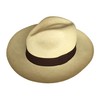 Sombreros Aray Genuine Panama Hat, Handwoven in Montecristi, Ecuador, Carludovica