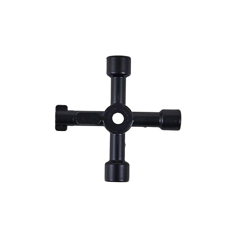 ebuyerfix 4 Way Plumbing Key Meter Box Key Gas Key
