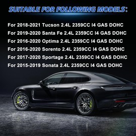 INGKAN 22311-2GGB0 G4KJ Engine Cylinder Head Gasket Seal Kit Fits for 2015-2020 Tucson Sonata Optima Sportage 2.4L GDI G4KJ Engine Rebuild Gasket Kit Aftermarket Parts