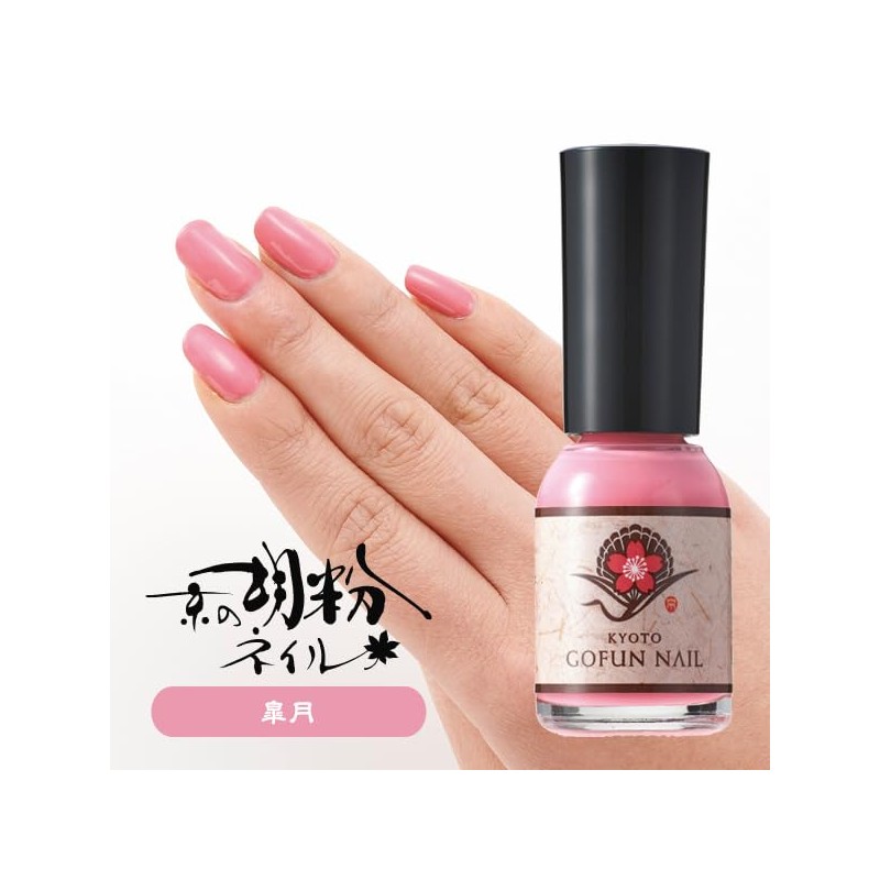 Kyoto Mustache Powder Nail Satsuki