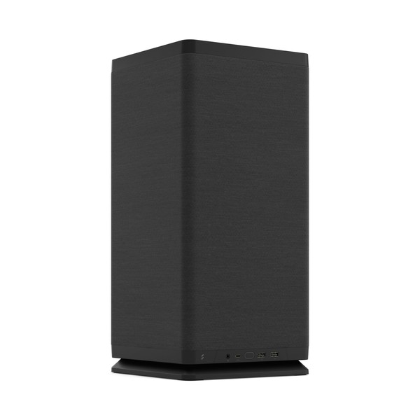 Fractal Design Mood Black PC Case - Sleek Fabric Design,