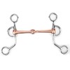 Horse Snaffle, Horse Chew Snaffle Stainless Low Leverage Steel Copper