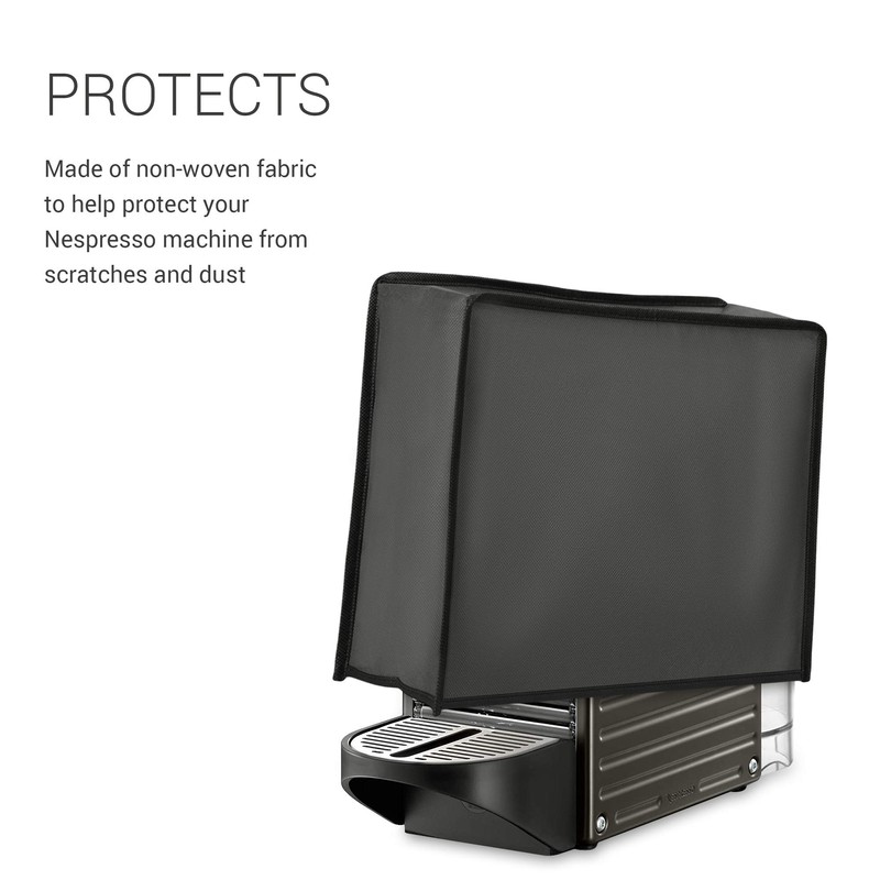 kwmobile Hülle kompatibel mit Nespresso Pixie - Kaffeemaschine Staubschutz Abdeckhaube