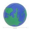 12PCS Globe Soft Ball 63mm Squeezable PU Portable Earth Stress