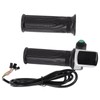 1 Pair Handlebar Throttle Grip Universal LED Display Wire Twist