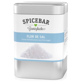 Spicebar Flor de Sal - Finest Salt Flowers from Portugal, Sea Salt Flakes Natural (1 x 70 g)
