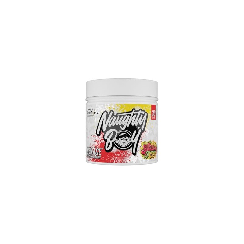 Naughty Boy Menace V2 Pre Workout Powder, High Stim Energy,