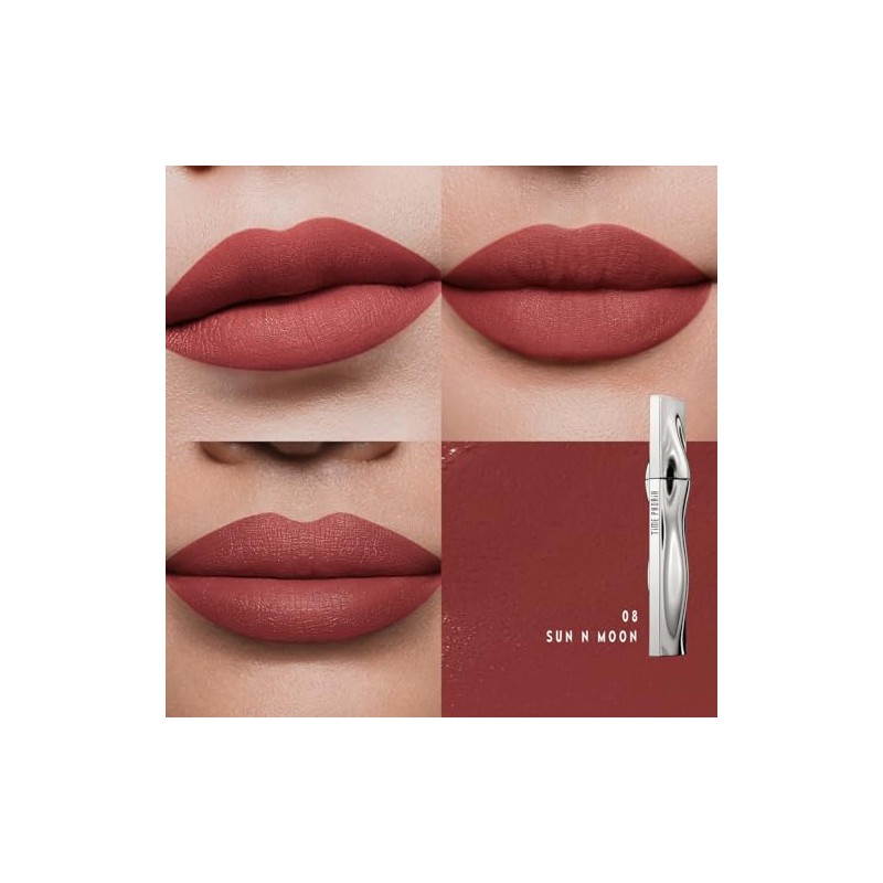 TIMEPHORIA Tinta para Labios Mate Difuminado, Larga Duración 24 Horas,