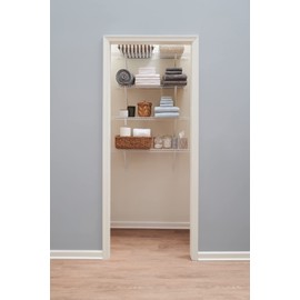 Rubbermaid Direct Mount Linen Shelf Kit 3' Length White