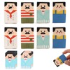 Set of 10 Erasers, Bald Uncle Eraser, Kneading, Fashionable, Fun,