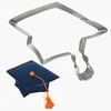 4.4" Graduation Cap Cookie Cutter, Stainless Steel Molds Graduation Cap