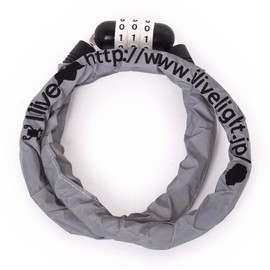 I live, I live LOCK, Includes Reflective Cover, Lock for Bicycles