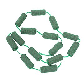 FAVOMOTO 1 Bunch Floral Wet Foam Garland Floral Foam Netted Garland Floral Foam Bricks Bouquet Holder Green Styrofoam Wet Foam Blocks for Wedding Flower Arch Flower Arrangement Tool 230cm