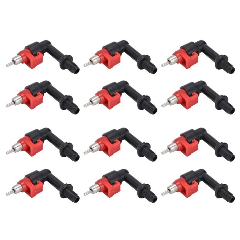 12Set G1/8 Male Thread Chicken Water Cup Automatic Switchable Chicken