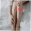 BIUDECO 2sets Portable Heart Shaped Patches Non-irritating Waterproof for Boys