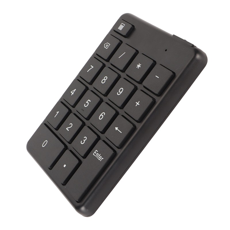 Bluetooth 5.1 Numeric Keypad 19 Keys Ergonomic Number Pads Battery