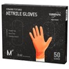 EUROPAPA® 50 x Extra Thick Nitrile Gloves, DiamantGrip Diamond Perfect