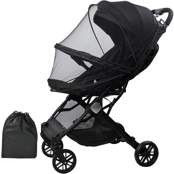 Cymax Upgraded Mosquito Net for Strollers,Universal Baby Mosquito Net with