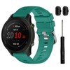 TopPerfekt Sport Bands Compatible with Garmin Forerunner 255（22mm）/ 255 music