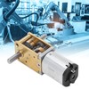 Gear Motor Speed Reduction Dual Output Shaft Worm Brushed Large