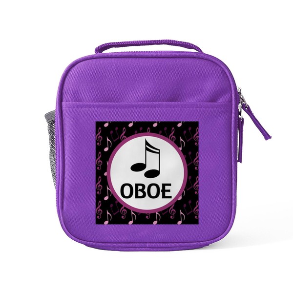 CafePress Oboe Music Notes Reusable Lunch Box