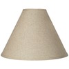 Fine Burlap Large Empire Lamp Shade 5" Top x 15"