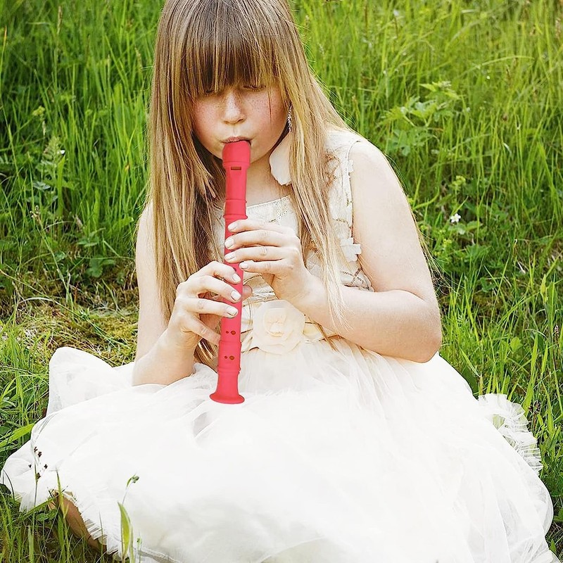 Soprano Recorder 8 Hole Classic German Style Descant Flute Musical