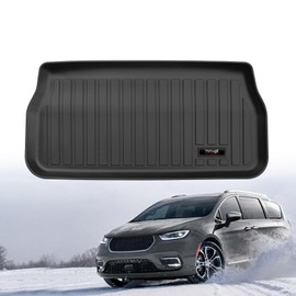 Custom All Weather TPE Cargo Mats Trunk Liner for 2017-2025 Chrysler Pacifica/2020-2025 Voyager Accessories (for 2017-2025 Chrysler Pacifica/2020-2025 Voyager)