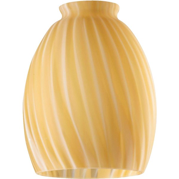Westinghouse 8142700 2-1/4" Hand-blown Spice Swirl Glass Shade6