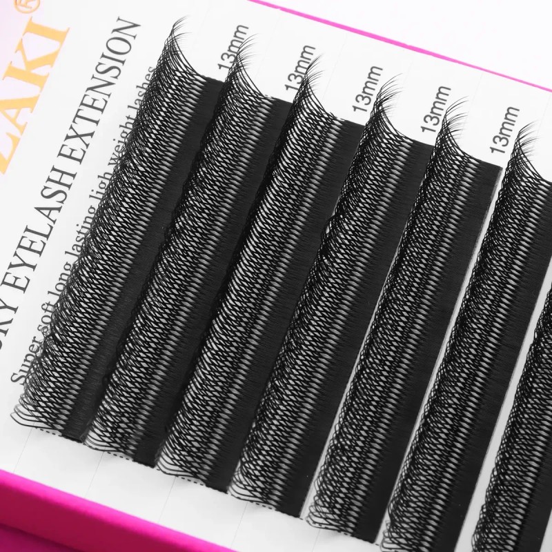 Extensiones De Pestañas Xiusuzaki 4dw En Forma De U, Color