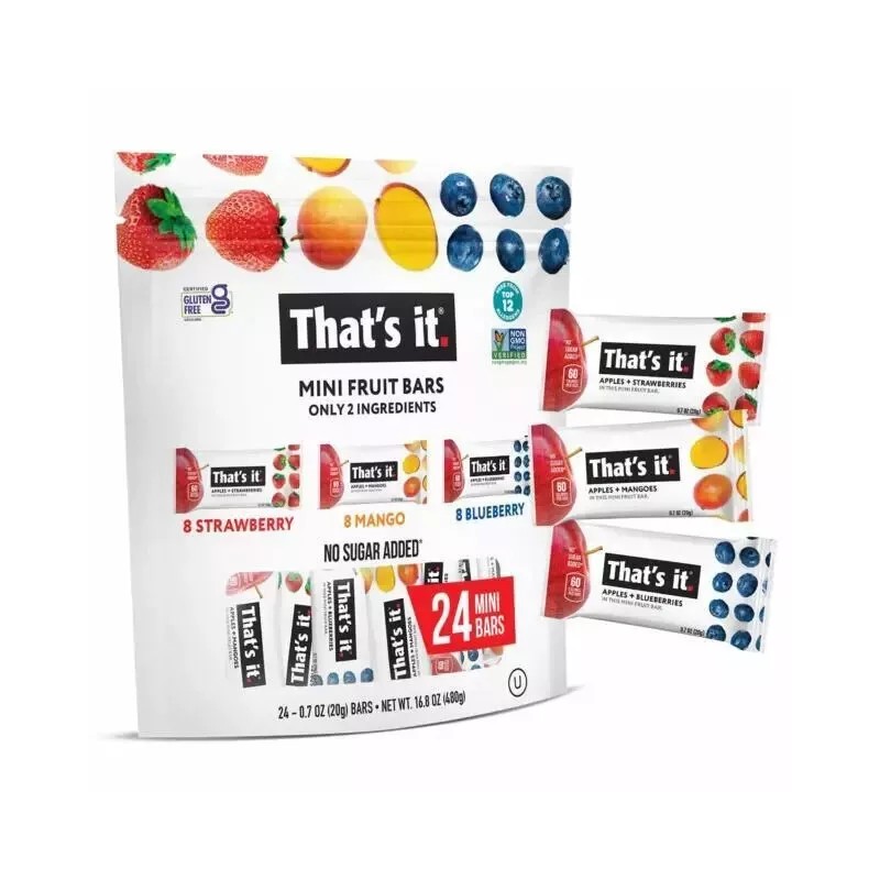 That’s it. 4 PACK - That's It Mini Fruit Bars