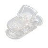 20pcs Hearing Aid Lanyard Clip ABS Portable Transparent Clip Accessory