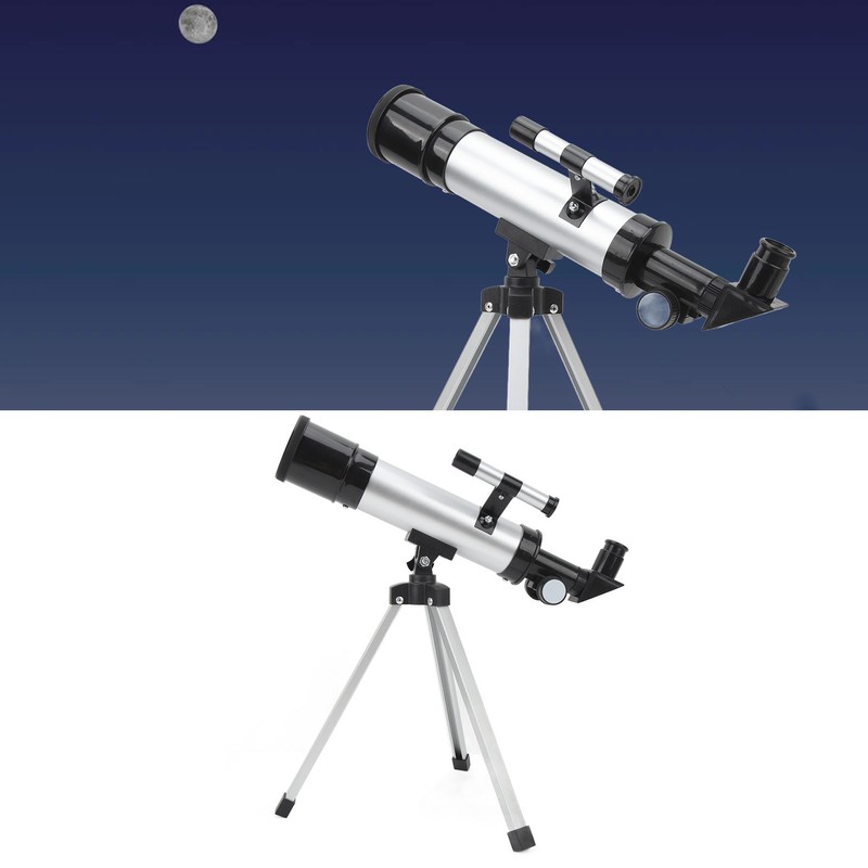 Refractor Telescope HD 90x Compact Astronomical Telescope with Finderscope 2
