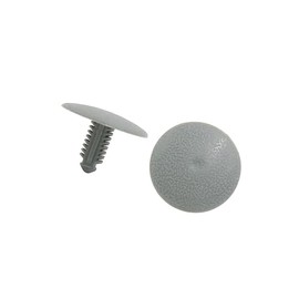 Motoforti Auto Car Door Fender Bumper Nylon Rivets Fastener Retainer Push Clip Gray 50Pcs Long-lasting