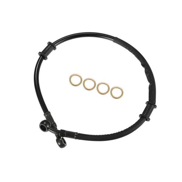 REPAIROCK 1 Set 55cm 21.65" Motorcycle Braided Brake Clutch Oil