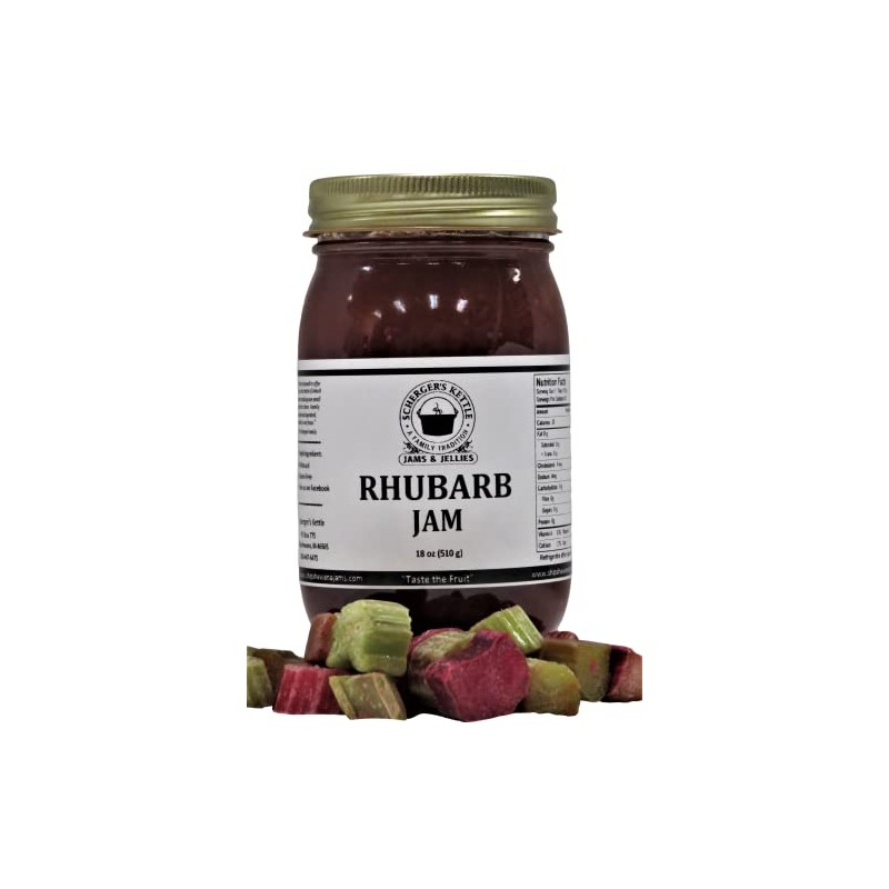 Rhubarb Jam, 18 oz