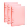 Briartw 3-Pack A5 6-Ring Binder Covers - Durable Polypropylene (PP)