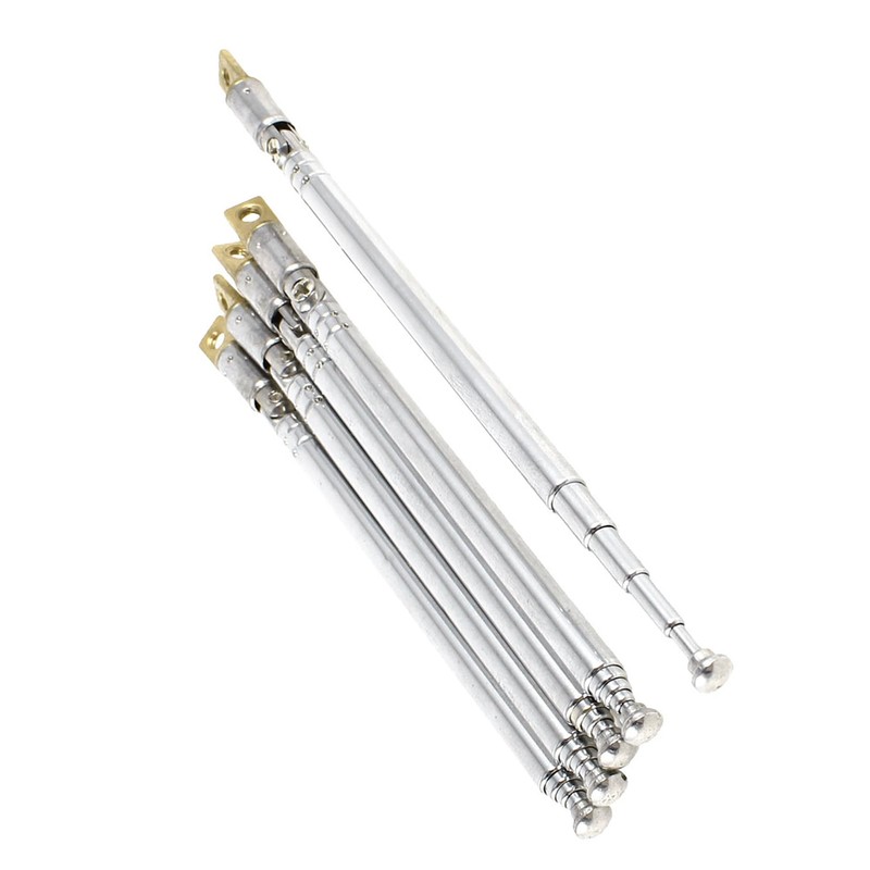 uxcell Universal Telescopic Telescoping Antenna, 180 Degree 11cm-32cm Length 5