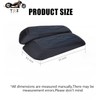TDZ MOTO 2014-2023 Blue Premium Flame Hard Saddle Bag Lid