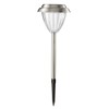 Best Season Solar Lighting, Palma, Silver, 12 x 28 x