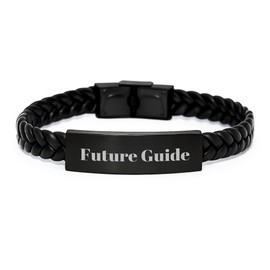 Spring Pet Products Inspirational Guide Gifts for Men, Women, Friends, and Family - Interlaced Leather Graduation Gift from Coworkers, Unique Future Guide Accessory