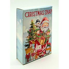 Second Ave Christmas Snap Children's Kids Fun Xmas Card Game Stocking Christmas Eve Box Filler Present