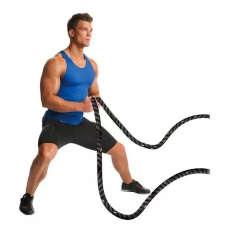 Athetic Cuerda Crossfit Ejercicio Gym Training Gruesa Entrenamiento