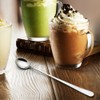 IQCWOOD Long Handle Ice Tea Spoons, 9-Inch Coffee Ice Cream