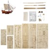 GAWEGM Wood Ship Building Model - 1/80 Royal Dutch Yacht