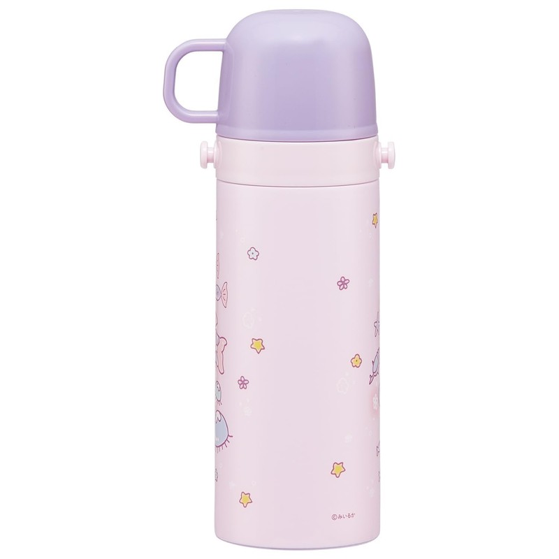 スケーター(Skater) 子供用 ステンレス 水筒 2way 直飲み 470ml コップ飲み 430ml 子供に優しい軽量タイプ