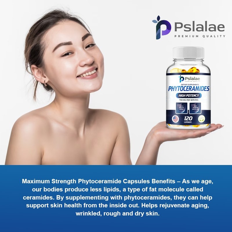피토세라마이드 700mg 천연 성분 밀 무첨가 식물성 - 피토세라마이드 보충제