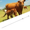 Cow Inseminating Rod 304 Stainless Steel Artificial Animal Breeding Tool