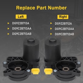 Panwarmoll Left & Right Electric Parking Brake Actuator Motor with Sealing Rings Compatible with Ford Edge Fusion Escape Lincoln MKC MKX MKZ 2013-2018 Replace DG9Z2B712A DG9Z2B713A